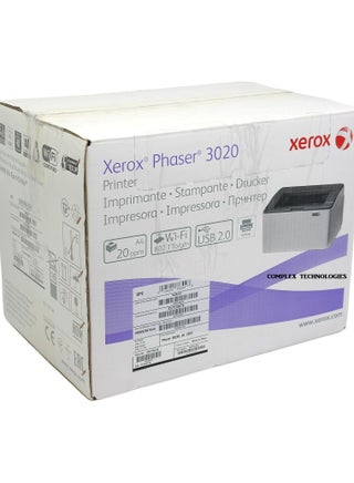 طابعة Xerox Phaser 3020 Laser B/W مع وظيفة WiFi سرعة طباعة تصل إلى 20 صفحة في الدقيقة - pzsku/Z2877E38CED0C2A1BB9E3Z/45/_/1658214230/64662f08-d1b8-4a95-8a44-e3860a9aefe7