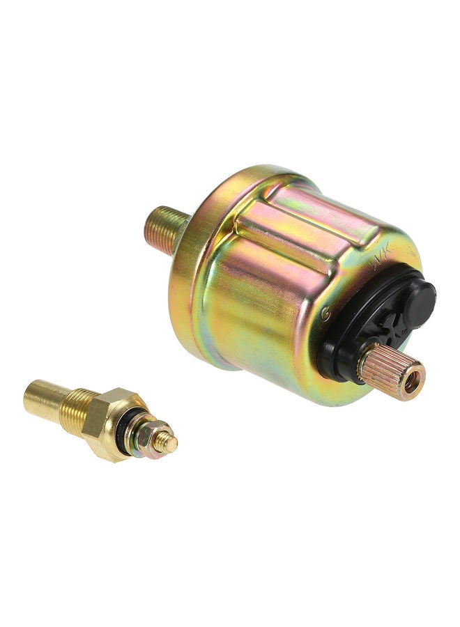 NIBEMINENT Oil Pressure Celsius Water Temperature Gauge Voltmeter Kit for Car Motorcycle Meter - Image 2