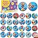 Sauyoza 52Pcs Ocean Fidget Spinning Under The Sea Party Favors for Kids Bulk Sea Animal Birthday Party Supplies Beach Themed Goodie Bag Stuffers Sensory Classroom Rewards Treasure Box Prizes - Image 2