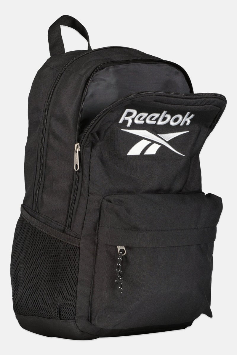 Reebok Men Embroidered Logo Backpack, Black  - Image 3