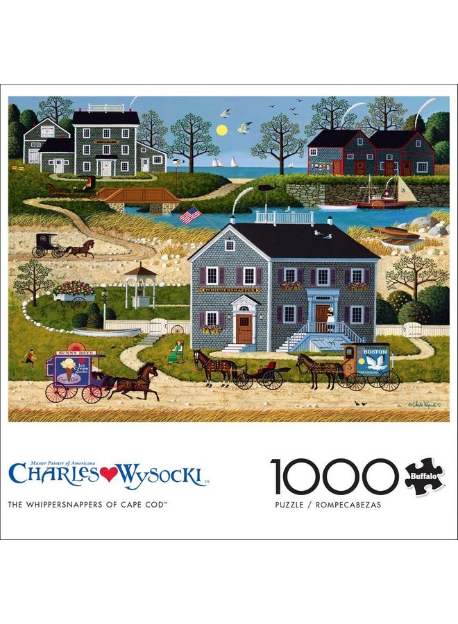 Buffalo Games - Charles Wysocki - The Whippersnappers of Cape Cod - 1000 Piece Jigsaw Puzzle for Adults -Challenging Puzzle Perfect for Game Nights - Finished Size is 26.75 x 19.75 - Image 2