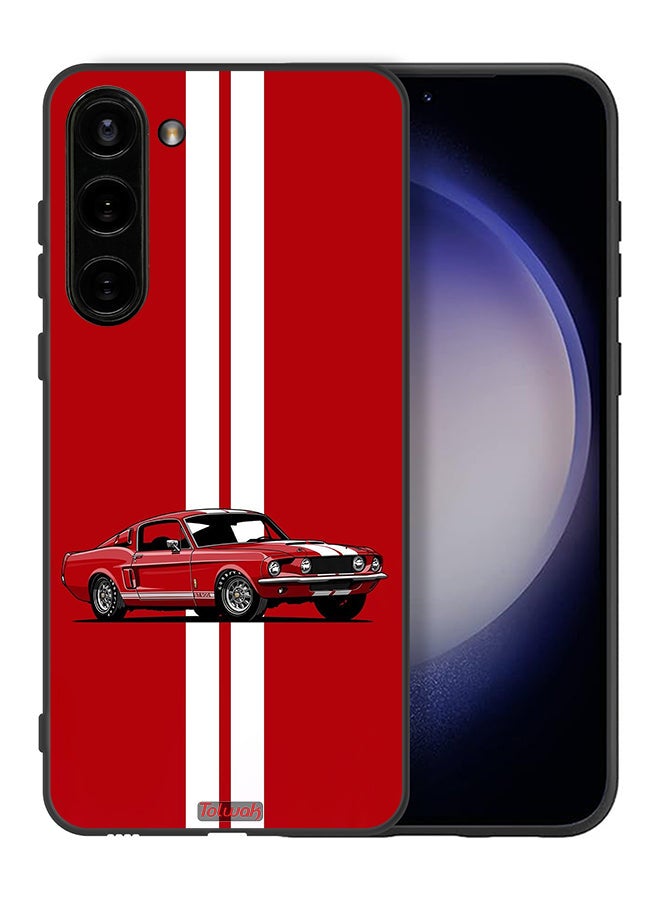 Tolwak Samsung Galaxy S23 5G Protective Case Cover Vintage Car Abstract Art - Image 2