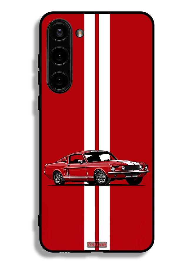 Tolwak Samsung Galaxy S23 5G Protective Case Cover Vintage Car Abstract Art - Image 3