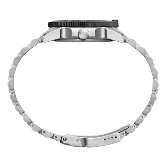 Luminox Stainless Steel Pacific Diver Date Analog Dial Color Black Men Watch - Xs.3122M, Silver Band - Image 3