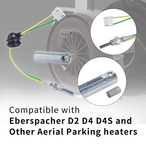 Getfarway سخان وقوف السيارات الديزل الهوائي Getfarway 12V مع أداة إزالة، وشاشة مصفاة متوافقة مع Eberspacher D2 D4 D4S وغيرها من سخانات وقوف السيارات الهوائية، سرعة تسخين سريعة - Image 3