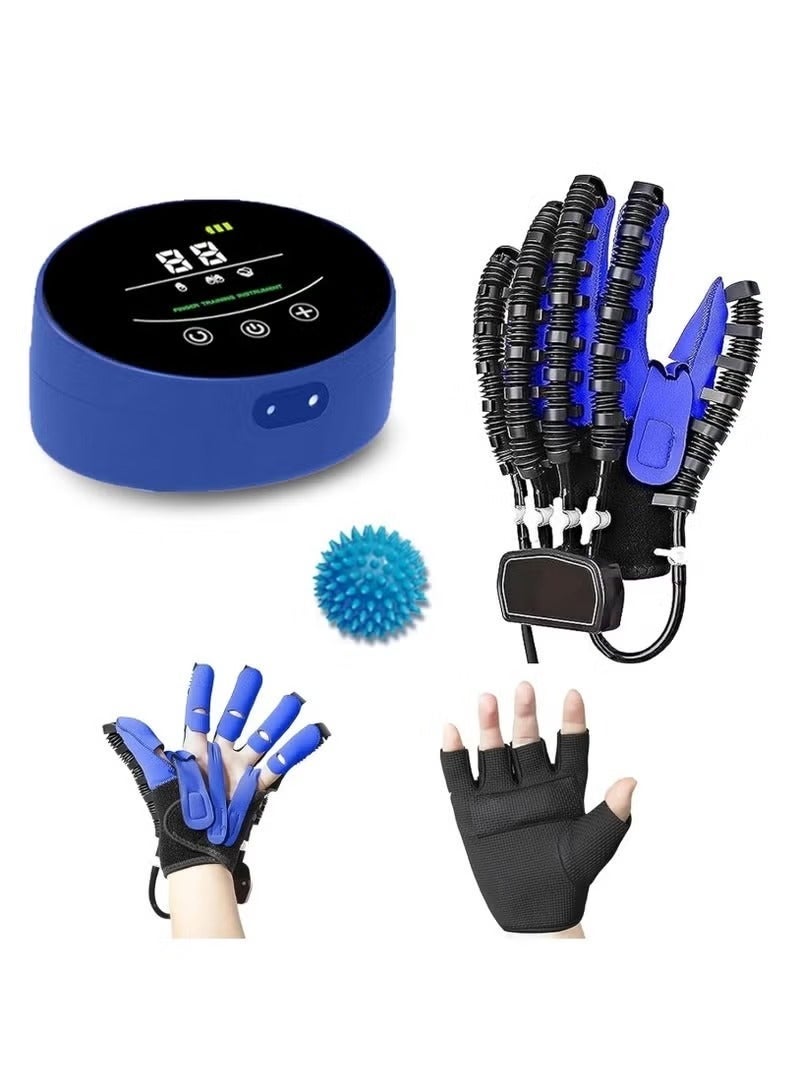 Arabest Rehability Robot Gloves Hand Stroke Recovery Equipment Hand Dysfunction Patient Training Device Stroke Hemiplegia Finger Orthosis for Long Term Relief Finger Cramps ﻿  - Image 1