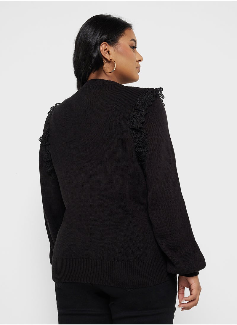 Only Carmakoma - Ruffle Tiered Top - Image 1