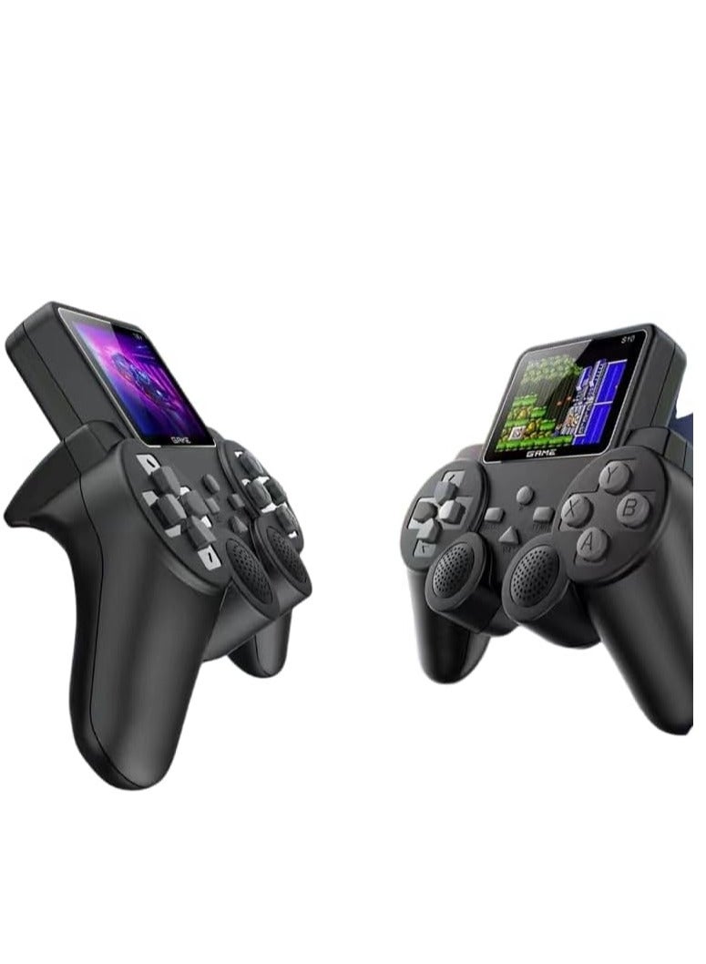 وحدة تحكم S10 GAMEPAD 520 لوحة ألعاب كلاسيكية مع شاشة ملونة عالية الدقة مدمجة مع 520 لعبة كلاسيكية مع مجموعة تحكم إضافية للاعبين - Image 2