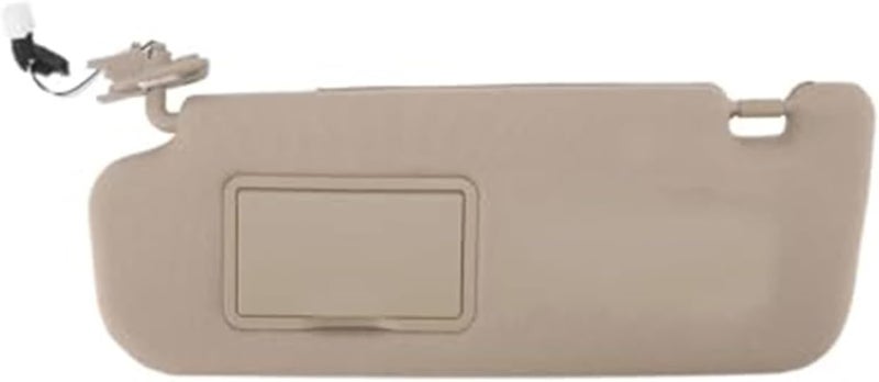 Wivplex Beige Sun Visor with Makeup Mirror for Hyundai Sonata