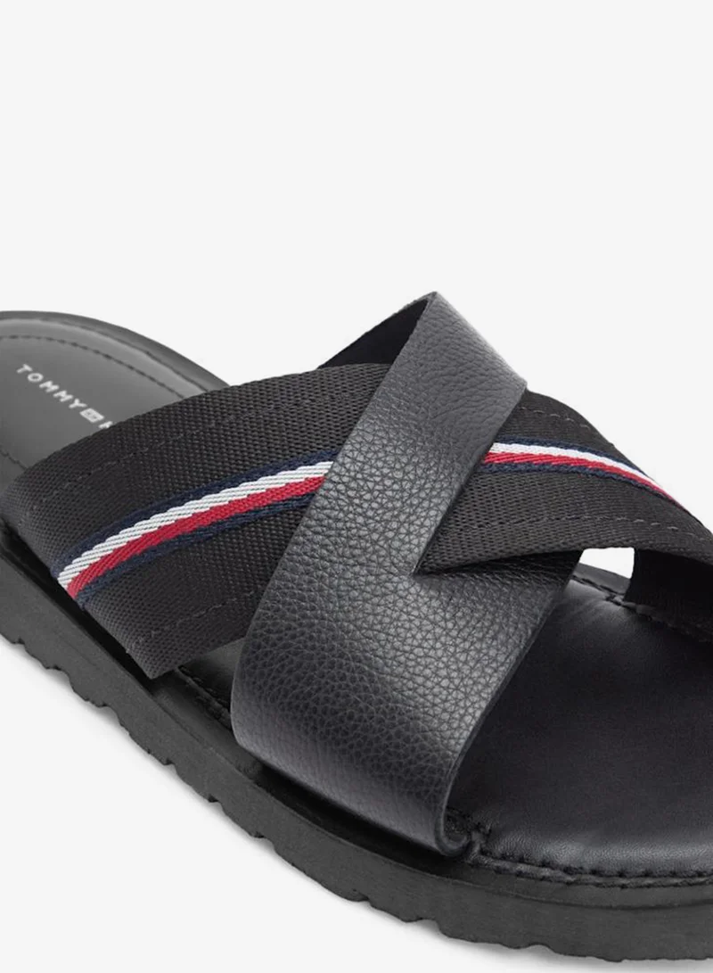 TOMMY HILFIGER  Core  Lth Criss C Sandal for Men | Best Price UAE