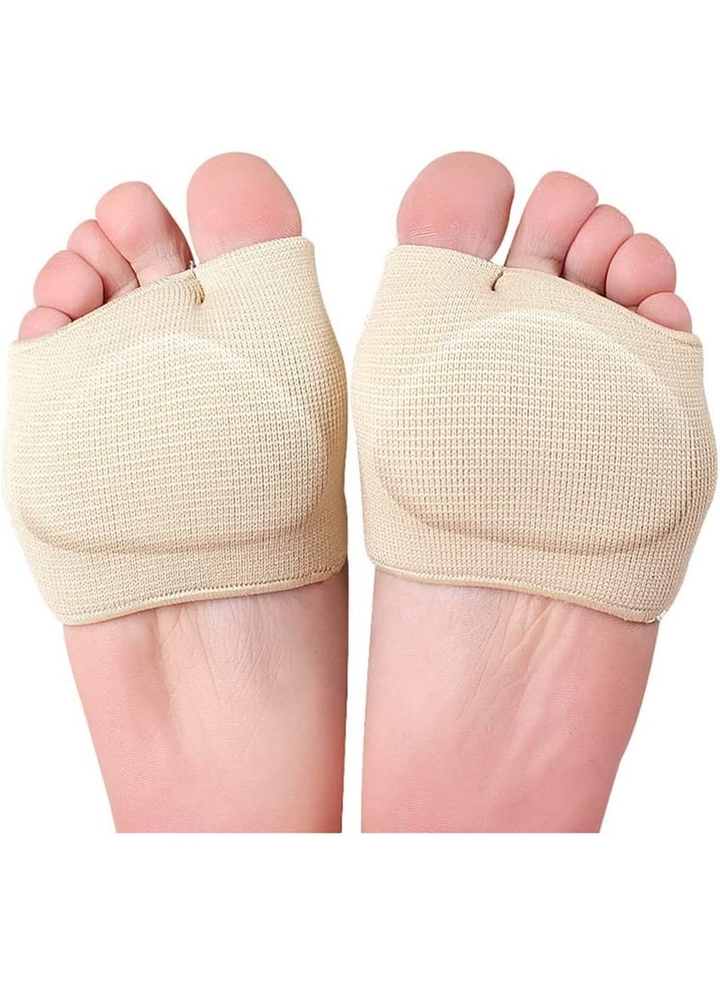 Alexvyan Forefoot Pads for Hallux Valgus Pain Relief – Soft Gel Foot Support - Image 1