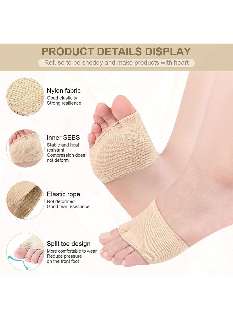 Alexvyan Forefoot Pads for Hallux Valgus Pain Relief – Soft Gel Foot Support - Image 3