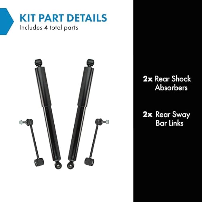 تي آر كيو طقم التعليق الخلفي الخلفي متوافق مع موديلات 0713 Avalanche و0206 Avalanche 1500 و0214 Escalade و0314 Escalade Esv و0213 Escalade Ext و1520 Suburban و0014 Suburban 1500 - Image 3