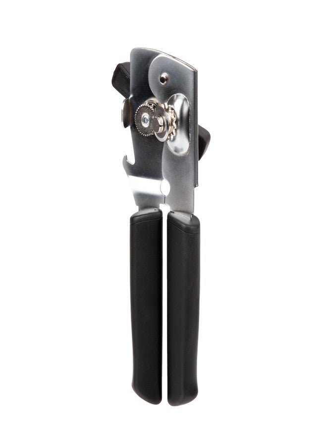 PL8 Can Opener - Stainless Steel Cutting Wheel for smooth edge, Ergonomic Soft-Grip Handles, Built-In Bottle Opener, Durable and Easy to Clean Kitchen Tool - Image 3