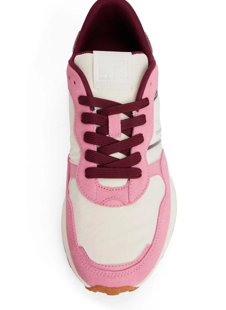 TOMMY JEANS Suede Mixed Texture Cleat Trainers