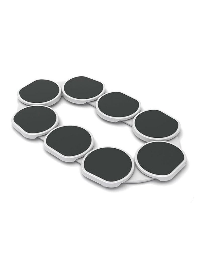 Expandable rotating dinner plates for rectangular and oval tables, kitchen tables, and dining tables make great gifts for parties and reunions - Image 1