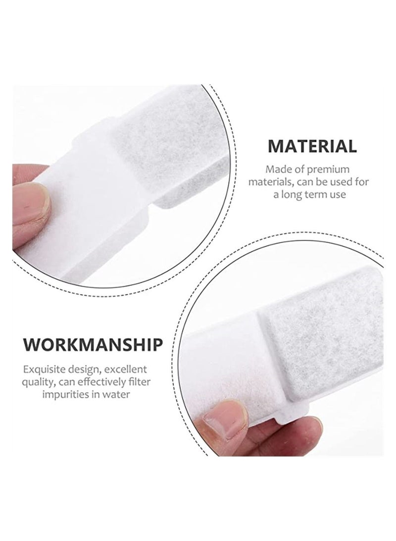 نيبمينينت Pet Drinking Water Filter Cotton, SYOSI Fountain Replacement Activated Carbon for Automatic Dispenser Cats Dogs, 10Pcs - Image 4