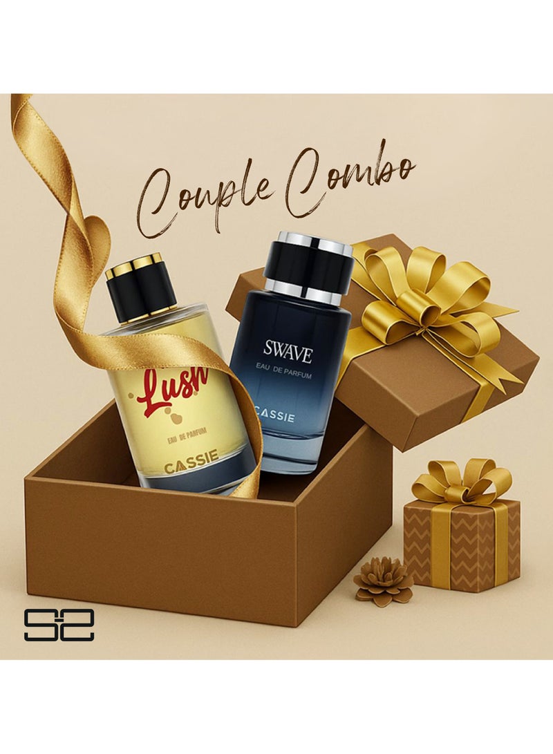 CASSiE Perfume Combo – Lush Pour Femme & Swave Pour Homme Eau de Parfum (75ml each) by CASSiE Perfumes - Image 2