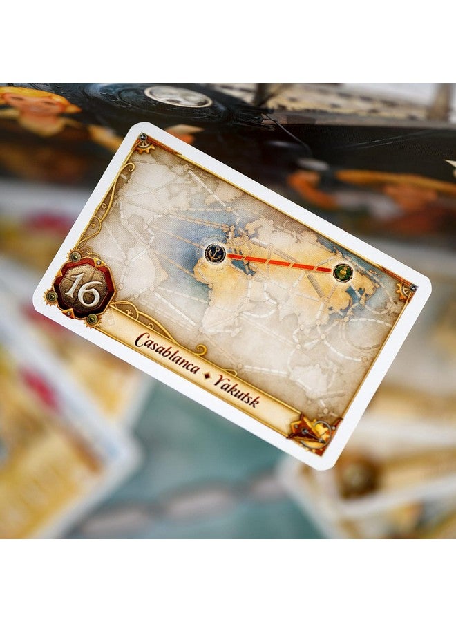 Days of Wonder Ticket to Ride Rails & Sails Board Game - Train Route-Building Strategy Game, Fun Family Game for Kids & Adults, Ages 10+, 2-5 Players, 90-120 Minute Playtime, Made by Days of Wonder - Image 5