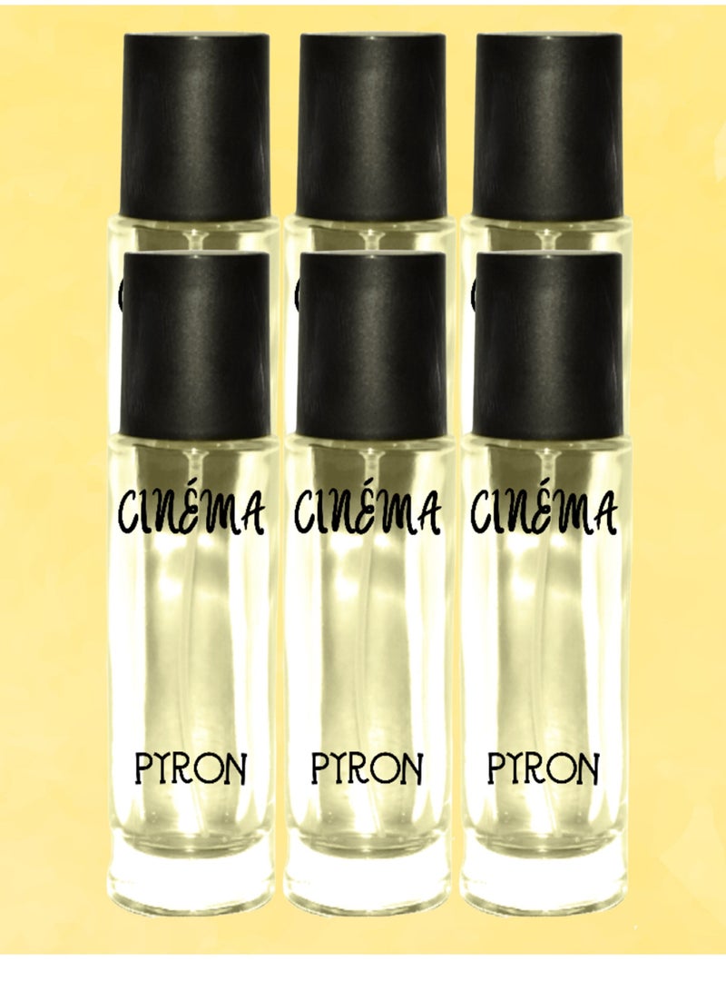 PYRON 6 Pieces Cinema  Perfume For Girls 30 Ml - Image 1