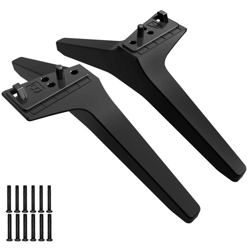 Maozhren 60 65 Inch 60UQ65UQ Series TV Stand for LG TV Legs for 60UQ7900PSB 60UQ8000PSB 60UQ9000PSA 65UQ7400PSF 65UQ7500PSF 65UQ7900PSB 65UQ7950PSB 65UQ8000PSB 65UQ8050PSB Replacement Legs for LG TV wr Screw - Image 2
