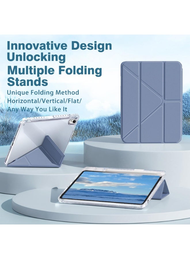 eGreen99 for Honor Pad X9a 11.5 Inch Case Cover, Triple Fold Y-shaped Design, Multi Angle, Leather Tablet Cover, Automatic Wake-up/sleep,Purple - Image 2