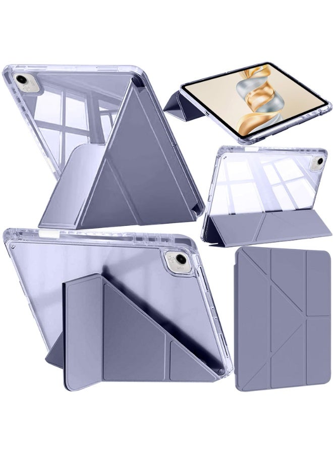eGreen99 for Honor Pad X9a 11.5 Inch Case Cover, Triple Fold Y-shaped Design, Multi Angle, Leather Tablet Cover, Automatic Wake-up/sleep,Purple - Image 1