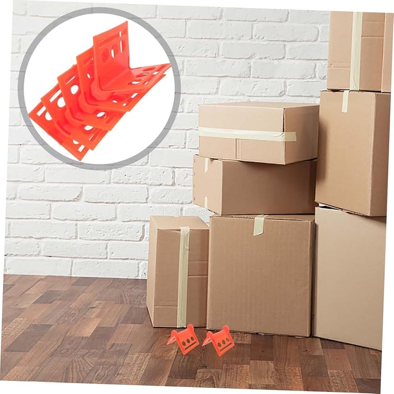 Orange Heavy Duty Plastic Edge Protectors 10pcs for Cargo Trailer Truck Moving - Image 5