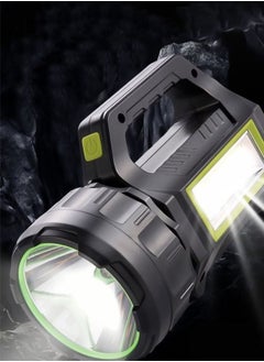 OASIS DESERT Solar Flashlight Double Light Source Red Usb Multi-Function Cob Emergency Warning Searchlight Hand Lamp  - Image 3