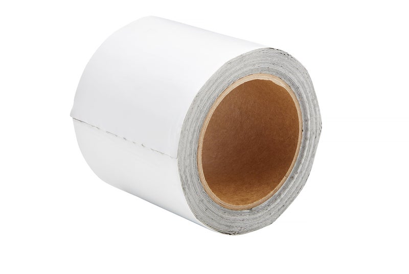 Dicor ديكور 522TPO-425-1C شريط إصلاح تسرب Seal-Tite للمركبات الترفيهية، والمقطورات، والمنازل المتنقلة - 4" × 25' أبيض - Image 1