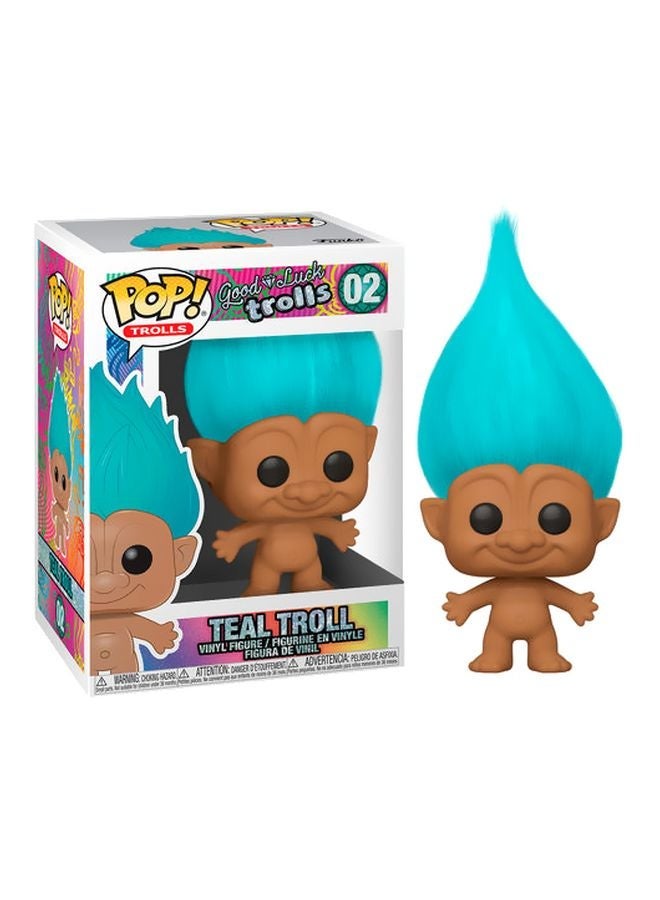 NIBEMINENT POP! Teal Troll Bobblehead Toy FU44603 - Image 3