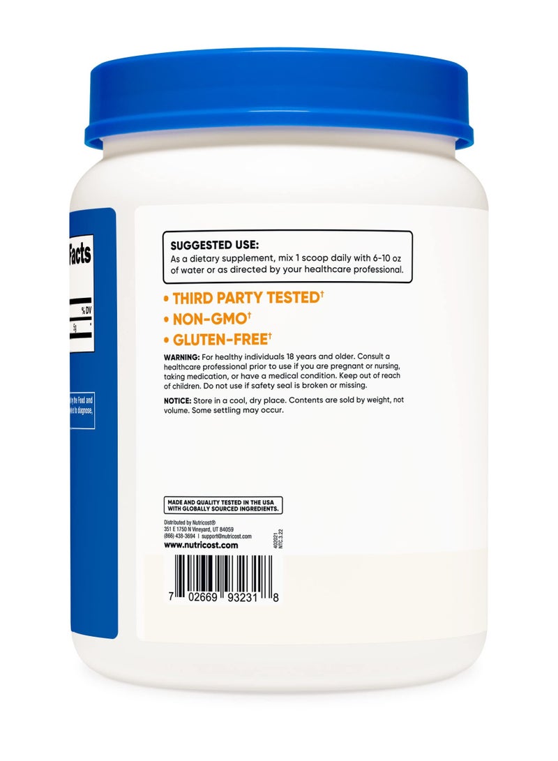 Nutricost L-Glutamine,5G Per Serving - 200 SERVINGS | 1 KG Per COntainer,Unflavored Net Wt.35.7 Oz (2.2 LB) 1 KG Dietary Supplement  - Image 3