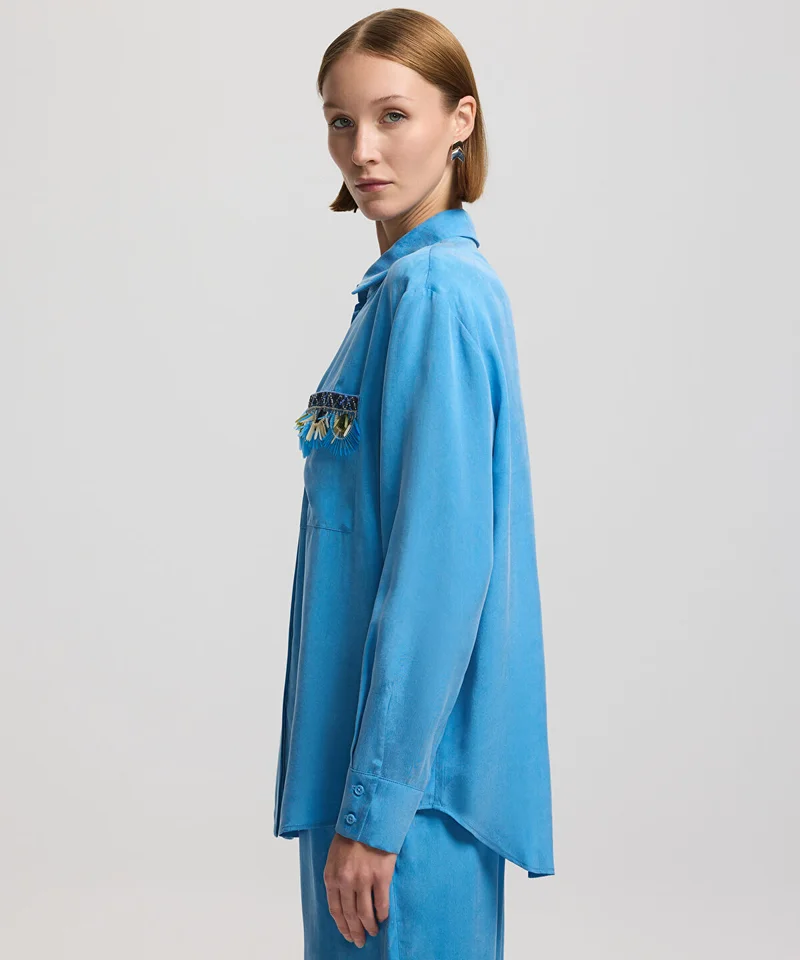 ابيكول Embroidered Shirt