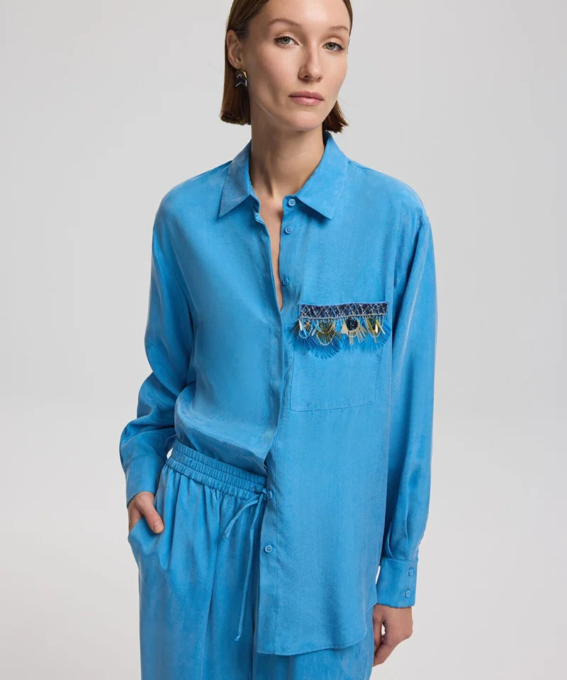 Ipekyol Embroidered Shirt