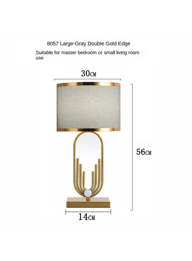 الأزرق جي دبليو مصباح مكتبي لغرفة النوم بجانب السرير مصباح ضوء فاخر حديث بسيط رومانسي دافئ إنز بنات جديد المنزل الزفاف ضوء الليل - Image 1