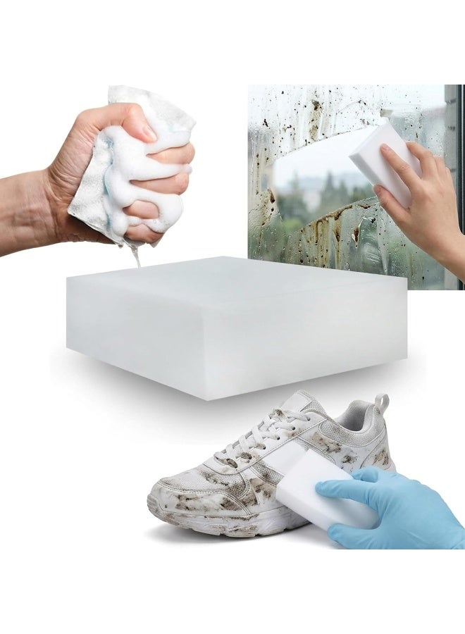 Home Dwell Magic Sponge Eraser 1 Pc | Easy Cleaning for Stubborn Dirt & Stains | Safe for Multiple Surfaces - Image 1