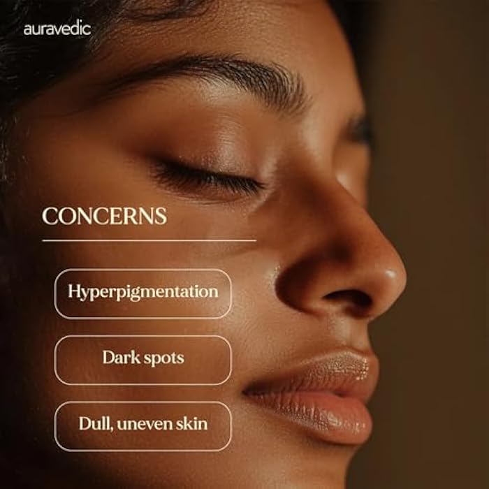 Auravedic Skin Oil for Radiant Skin | Face Massage Oil with Turmeric, Saffron & Ashwagandha | Suits Oily, Dry & All Skin Types | Organic & Natural | 3.38 Fl Oz (100ml) - Image 5