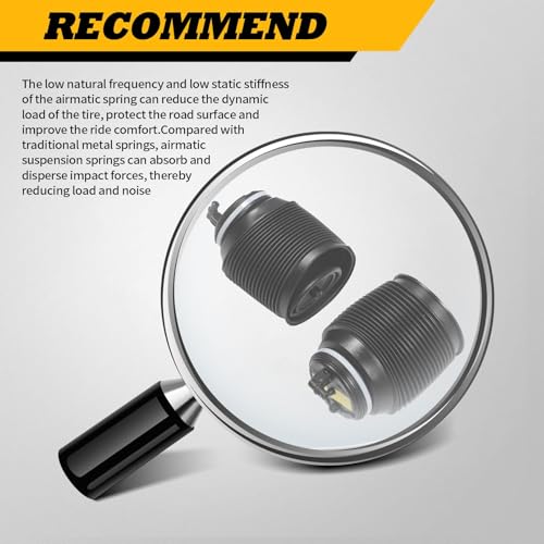 Jecoupoon Pair Rear Airmatic Suspension Spring Bags Compatible with GX470 4Runner 2003-2009 Land Cruiser 120 2002-2009 4808035011 4809035011 - Image 5
