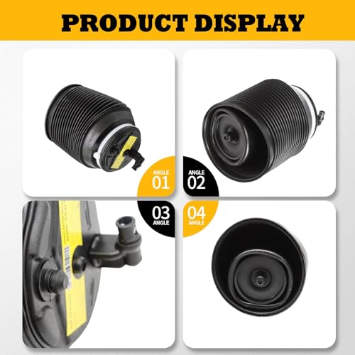 Jecoupoon Pair Rear Airmatic Suspension Spring Bags Compatible with GX470 4Runner 2003-2009 Land Cruiser 120 2002-2009 4808035011 4809035011 - Image 3