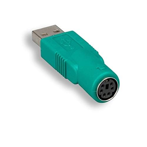 KENTEK USB 2.0 Type A Male to Mini DIN 6 Pin Female Mouse Adapter M/F Converter Port Saver Changer Coupler for PC Computer - Image 3