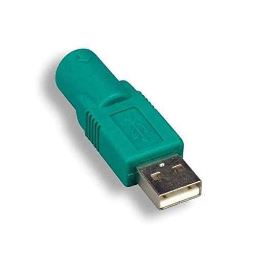 KENTEK USB 2.0 Type A Male to Mini DIN 6 Pin Female Mouse Adapter M/F Converter Port Saver Changer Coupler for PC Computer - Image 2