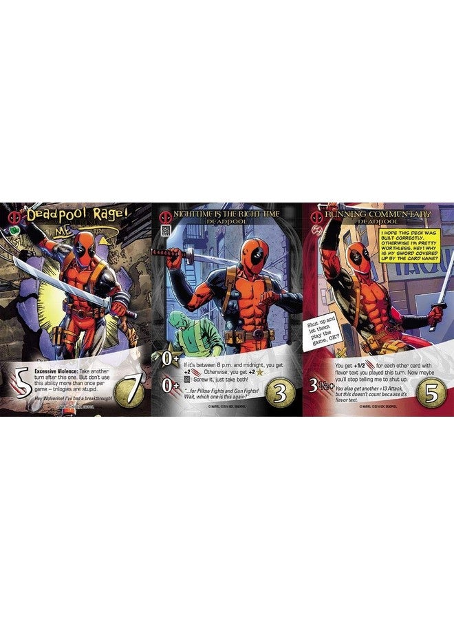 Upper Deck Legendary A Marvel Deck Building Deadpool Expansion Board Game - Image 4