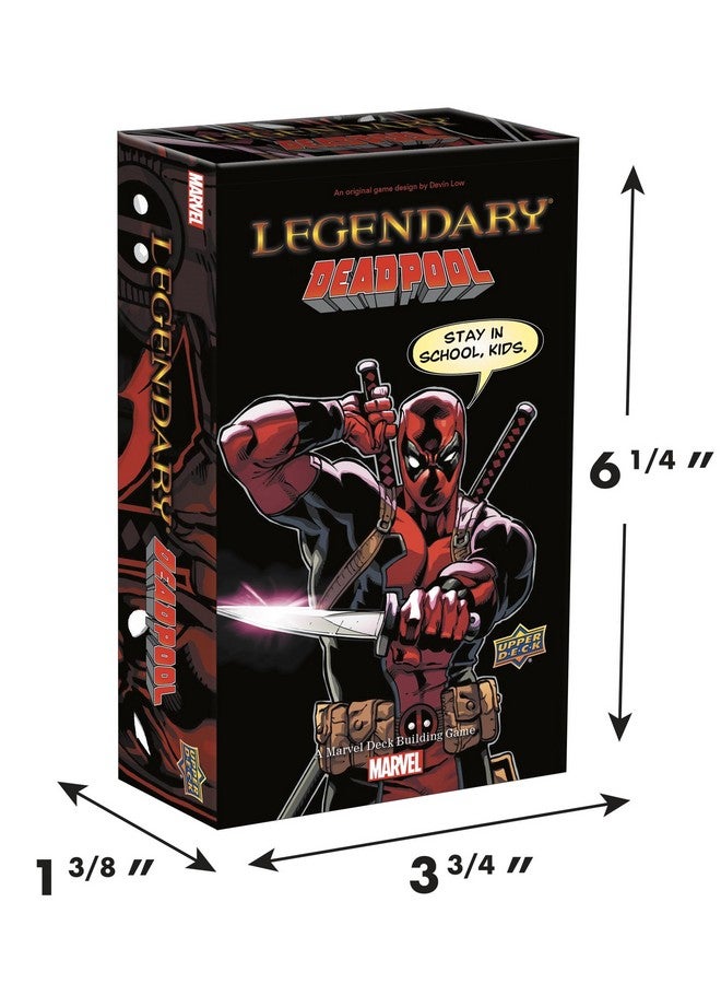 Upper Deck Legendary A Marvel Deck Building Deadpool Expansion Board Game - Image 5