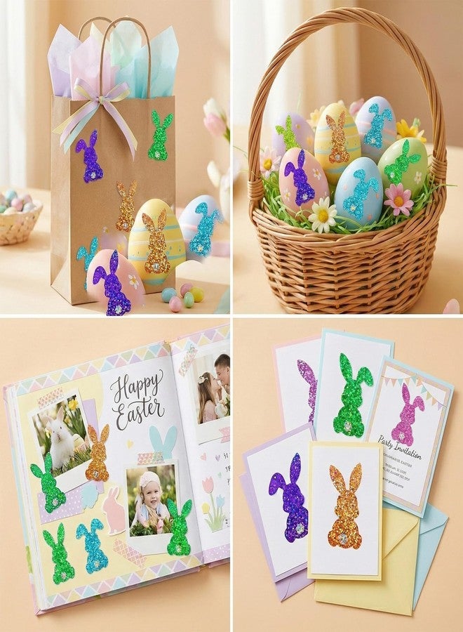 Merriva 500 Pcs 1.5 Inches Animal Stickers Roll - Self-Adhesive Glitter Stickers for DIY Crafts, Scrapbooking, and Seasonal Decorations - Image 5