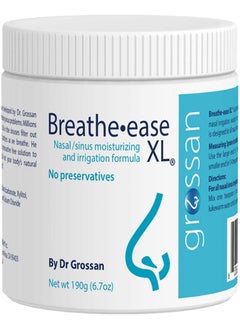 NeilMed Grossan Breathe-easeXL Nasal/Sinus Irrigation Salt Jar 