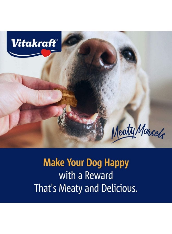 فيتاكرافت عبوة من 3 قطع من مكافآت Vitakraft Meaty Morsels للكلاب - دجاج مع بطاطا حلوة - مكافآت ناعمة للغاية للكلاب - طبقتان من اللحوم المخبوزة في الفرن برفق - عبوة اقتصادية بحجم 12.6 أونصة - Image 4