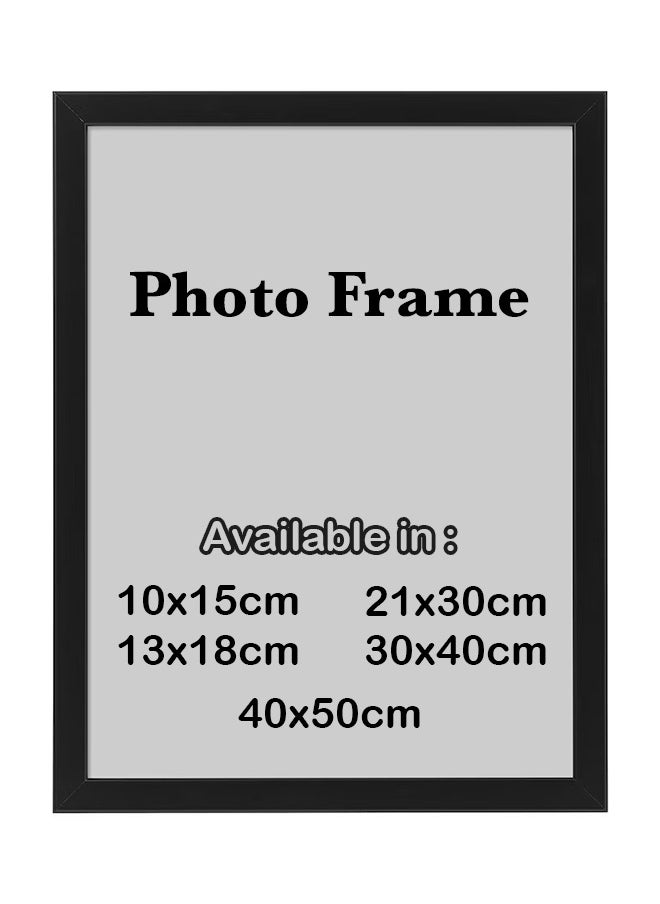 Generic - Wall Photo Frame, Wall Hanging Picture Frame Used For Home And Office, Black - Image 1
