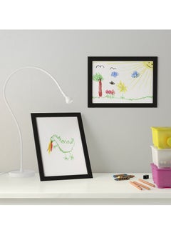 ماركة غير محددة إطار صورة حائطي، إطار صورة معلق على الحائط، يُستخدم للمنزل والمكتب، أسود  - Image 5