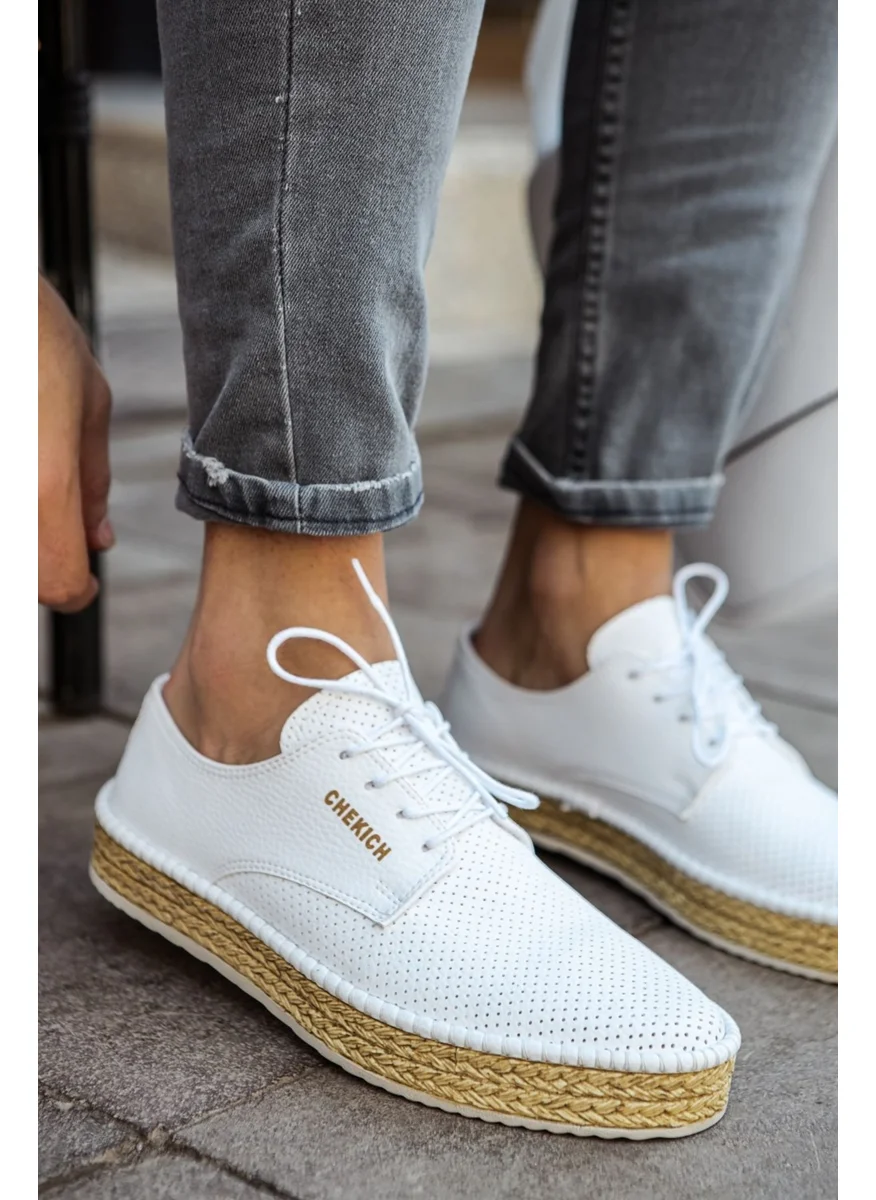 Chekich CH117 Cbt Stamina Nuova Men's Shoes White