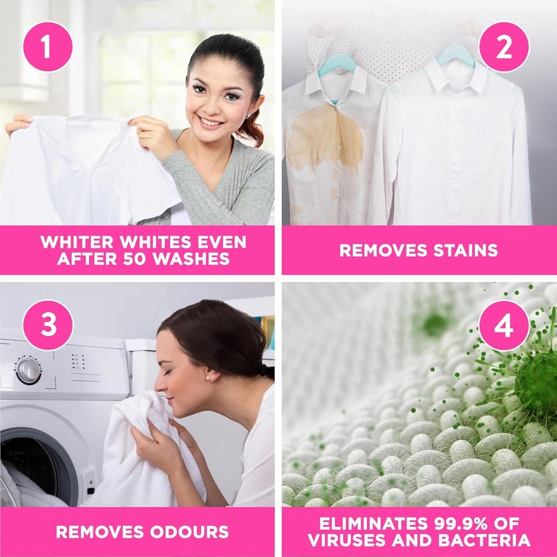 Elegant practical design Gold Fabric Oxi Action Stain Remover Powder 450g White Clothes Elegant appearance - Image 3